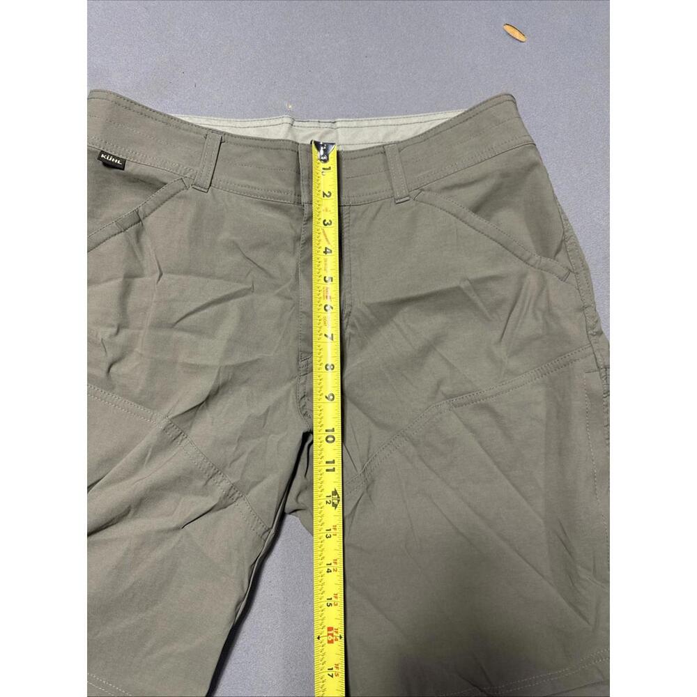 Kuhl Mens Size 32 Gray Renegade Nylon Cotton Outdoor Hiking Shorts 10" Inseam - Picture 2 of 8